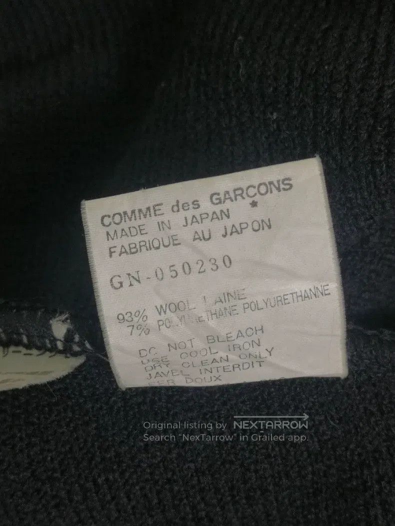Comme des Garcons Comme Des Garcons size one-size-fits-all Wool Knit Irregul Size XS / US 0-2 / IT 36-38 - 6 Thumbnail