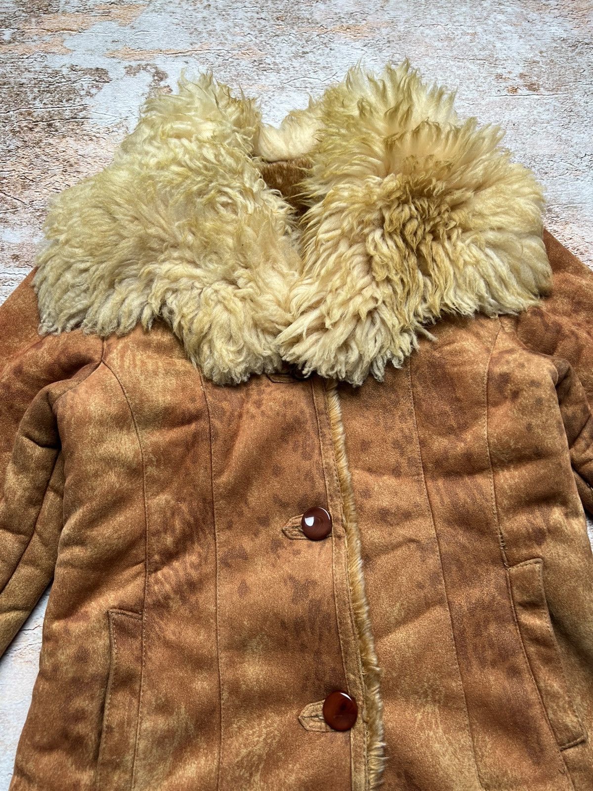 Vintage Vintage 90s retro faux fur coat Size S / US 4 / IT 40 - 6 Thumbnail