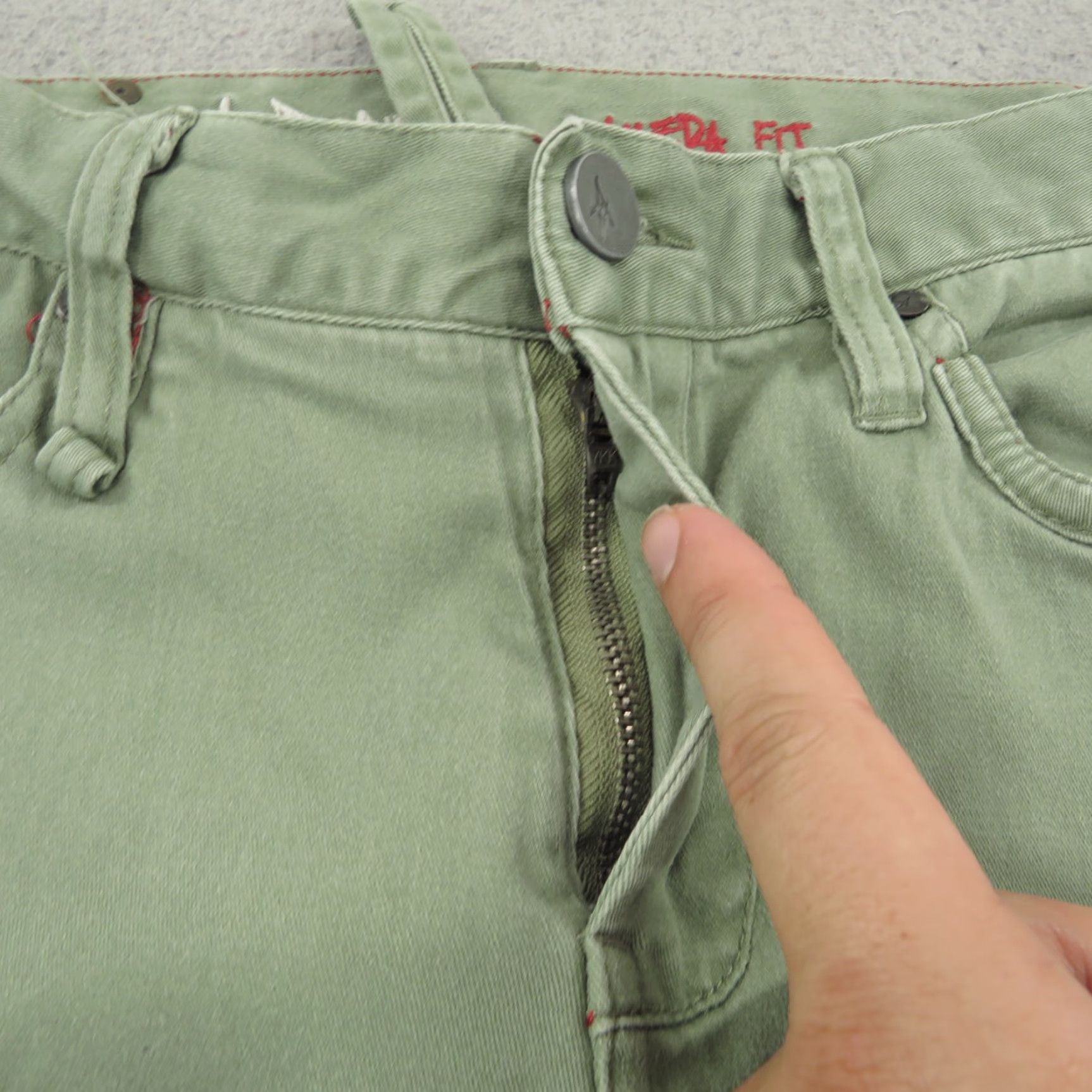 Altamont VINTAGE Altamont Jeans Mens 30x30 Andrew Reynolds Alameda Fit Green Signature Skater Y2K Size US 30 / EU 46 - 5 Thumbnail