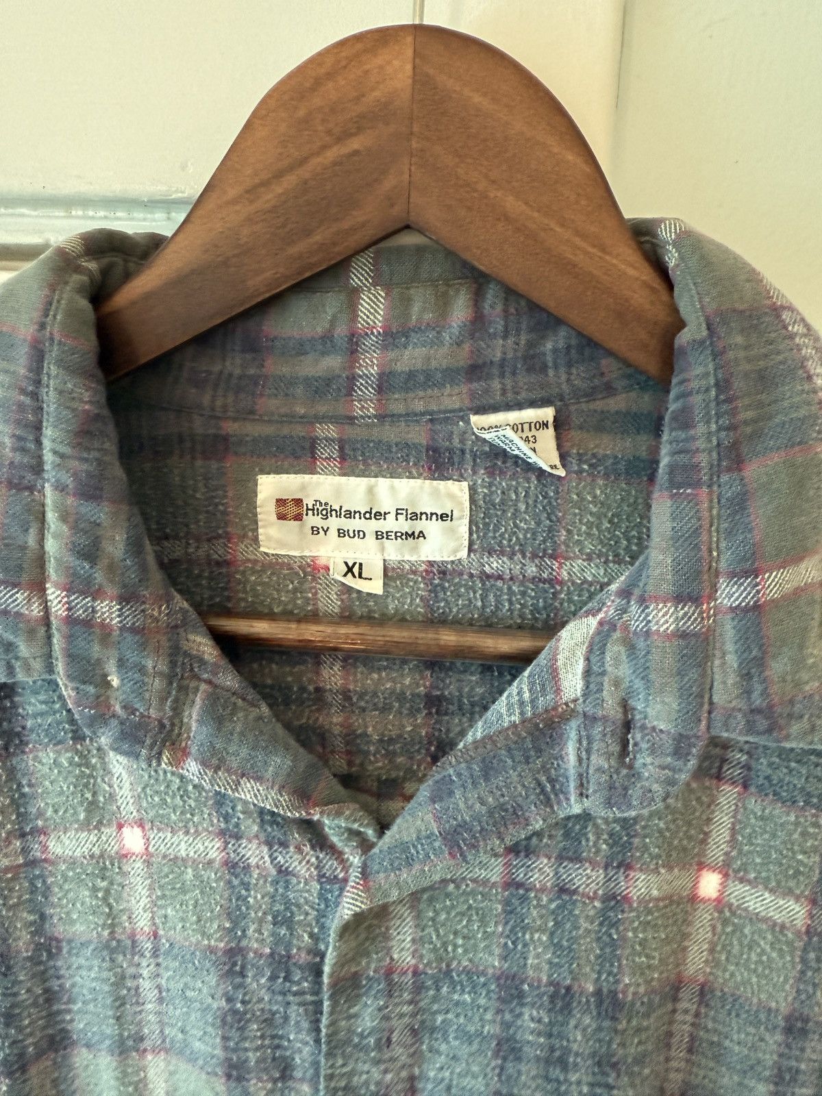 Vintage Sun Faded Cutoff Grunge Flannel Size US XL / EU 56 / 4 - 3 Thumbnail