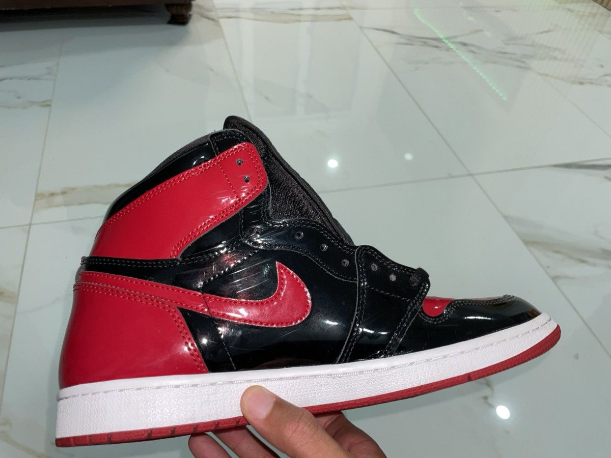 Jordan Brand Jordan 1 Retro High OG Patent Bred Size US 11 / EU 44 - 8 Thumbnail
