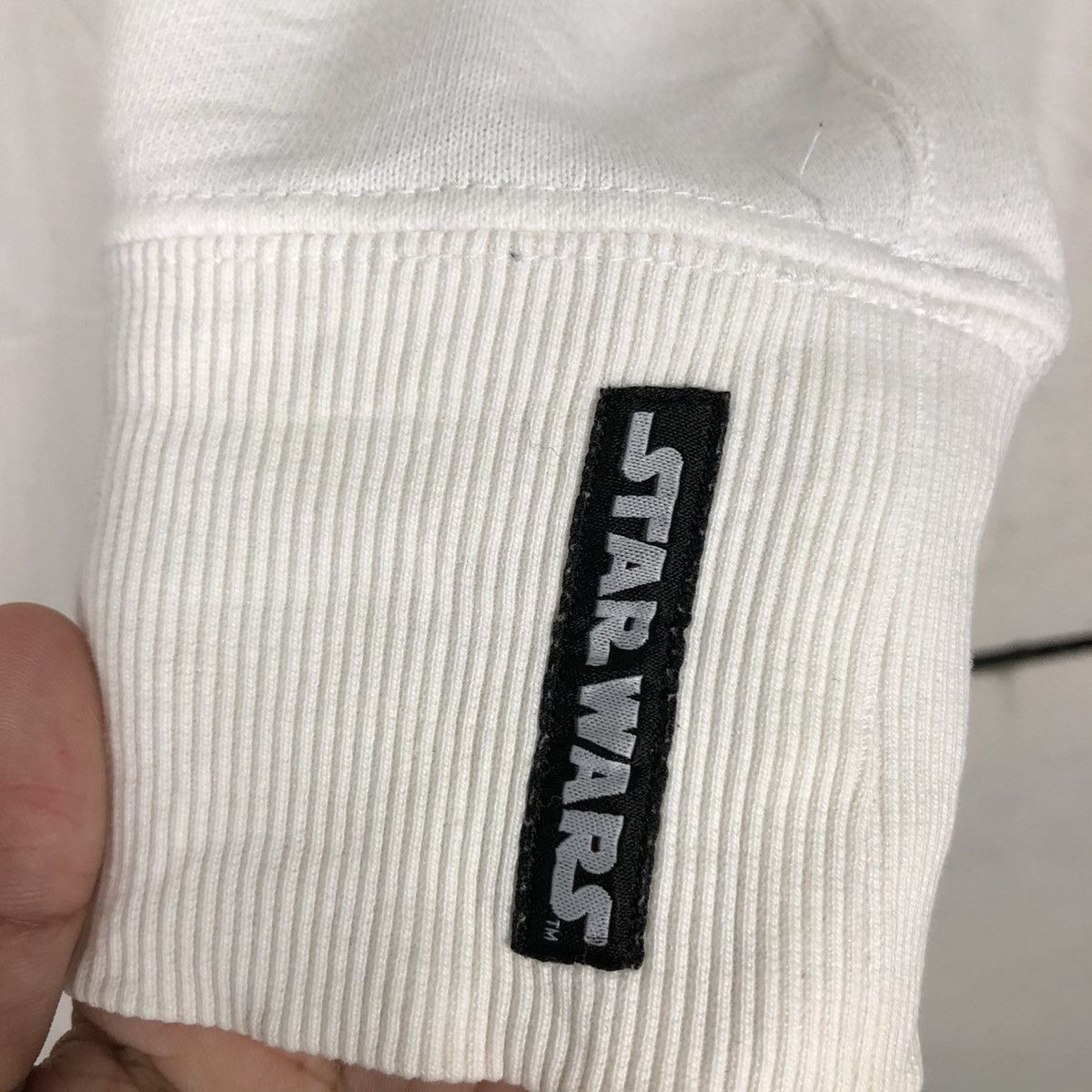 Japanese Brand 📌Vintage Sweatshirt Movie Star Wars Storm Trooper Big Logo Size US M / EU 48-50 / 2 - 14 Thumbnail