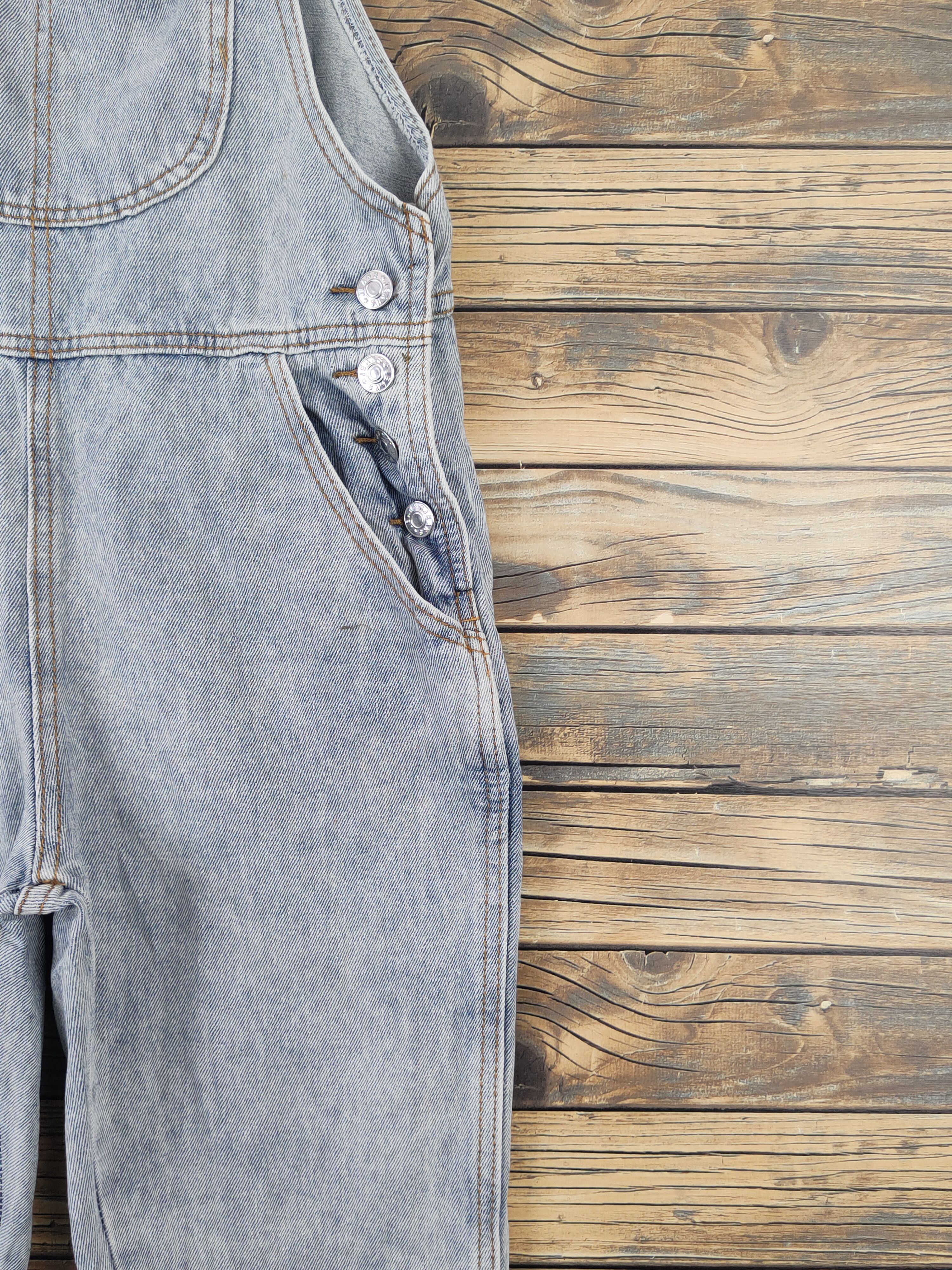 Japanese Brand × Vintage Vintage Japanese Brand Light Blue Denim Jumpsuits Size 30" / US 8 / IT 44 - 8 Thumbnail