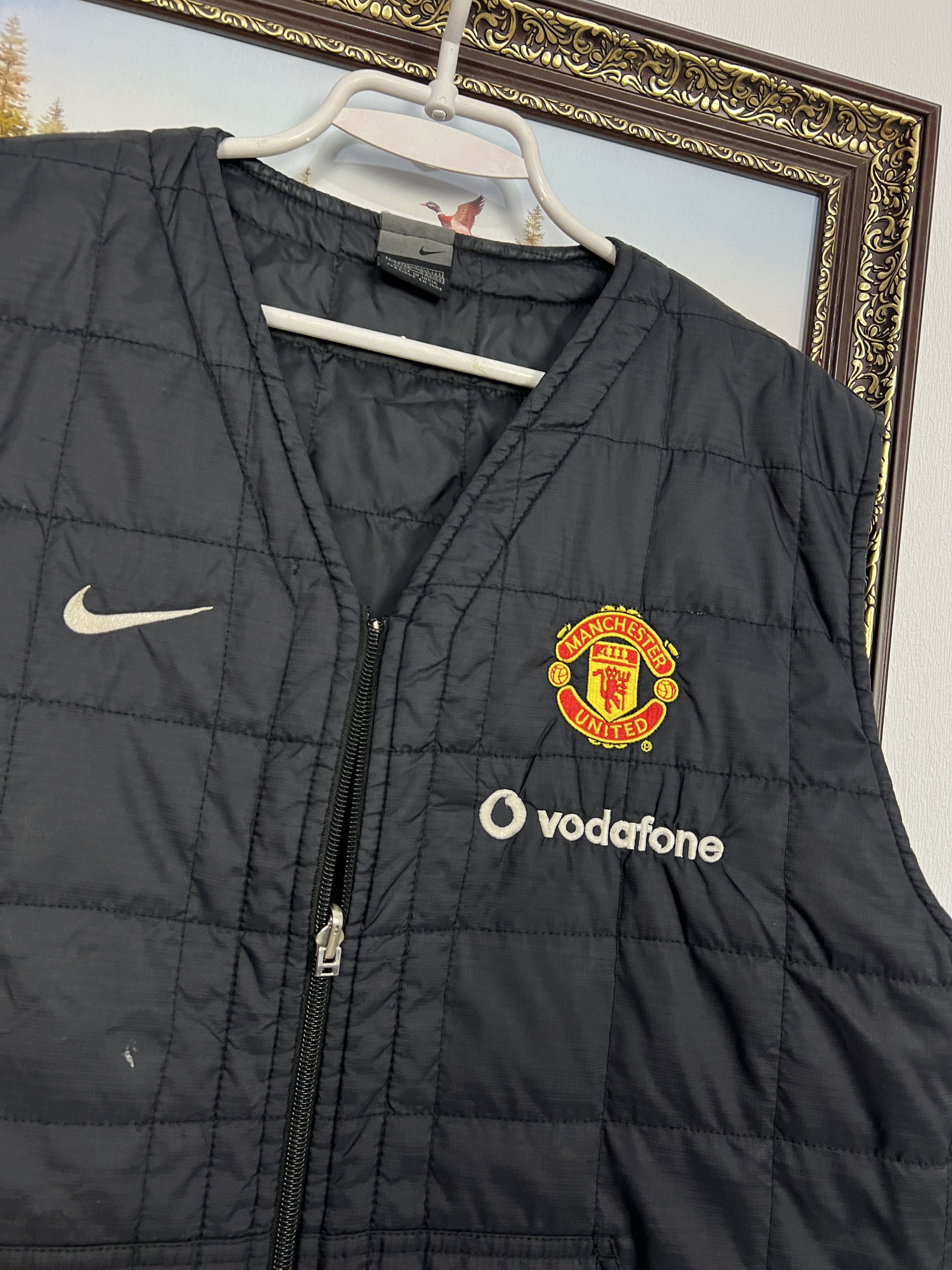 Nike Manchester United Football Train Vest Jacket Track Top Size US L / EU 52-54 / 3 - 3 Thumbnail