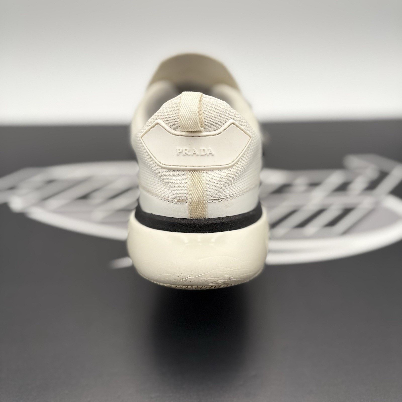 Prada Prada Cloudbust Sneaker ' White Black ' | GOOD CONDITION! Size US 7.5 / EU 40-41 - 3 Thumbnail