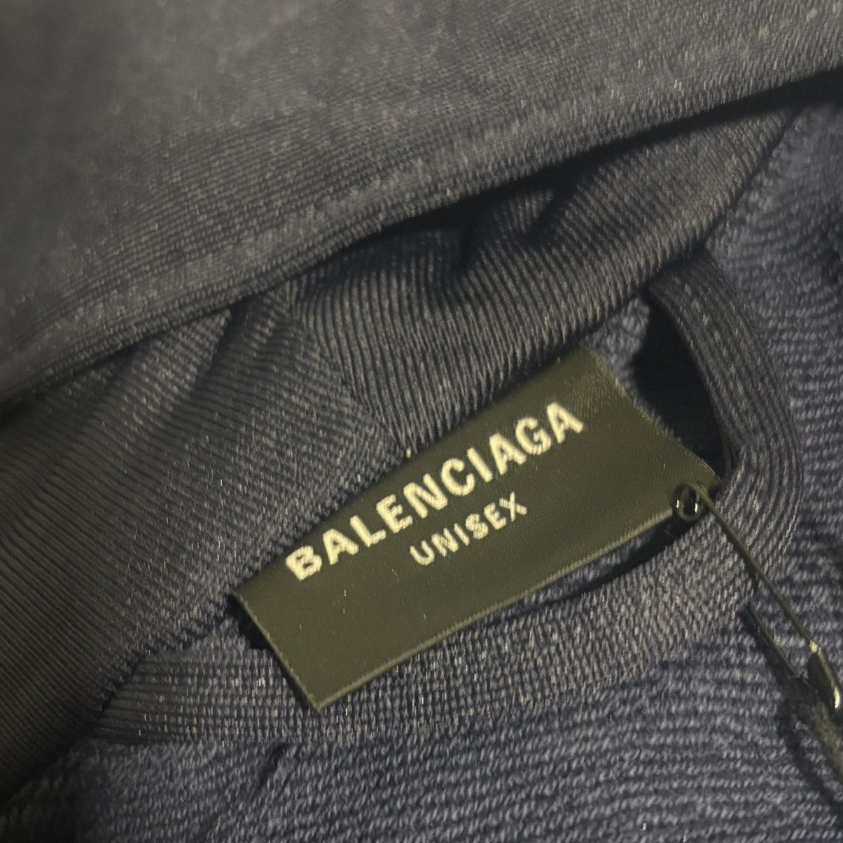 Balenciaga BALENCIAGA Logo-Print Zip-Up Insulated Hoodie Size US S / EU 44-46 / 1 - 9 Thumbnail