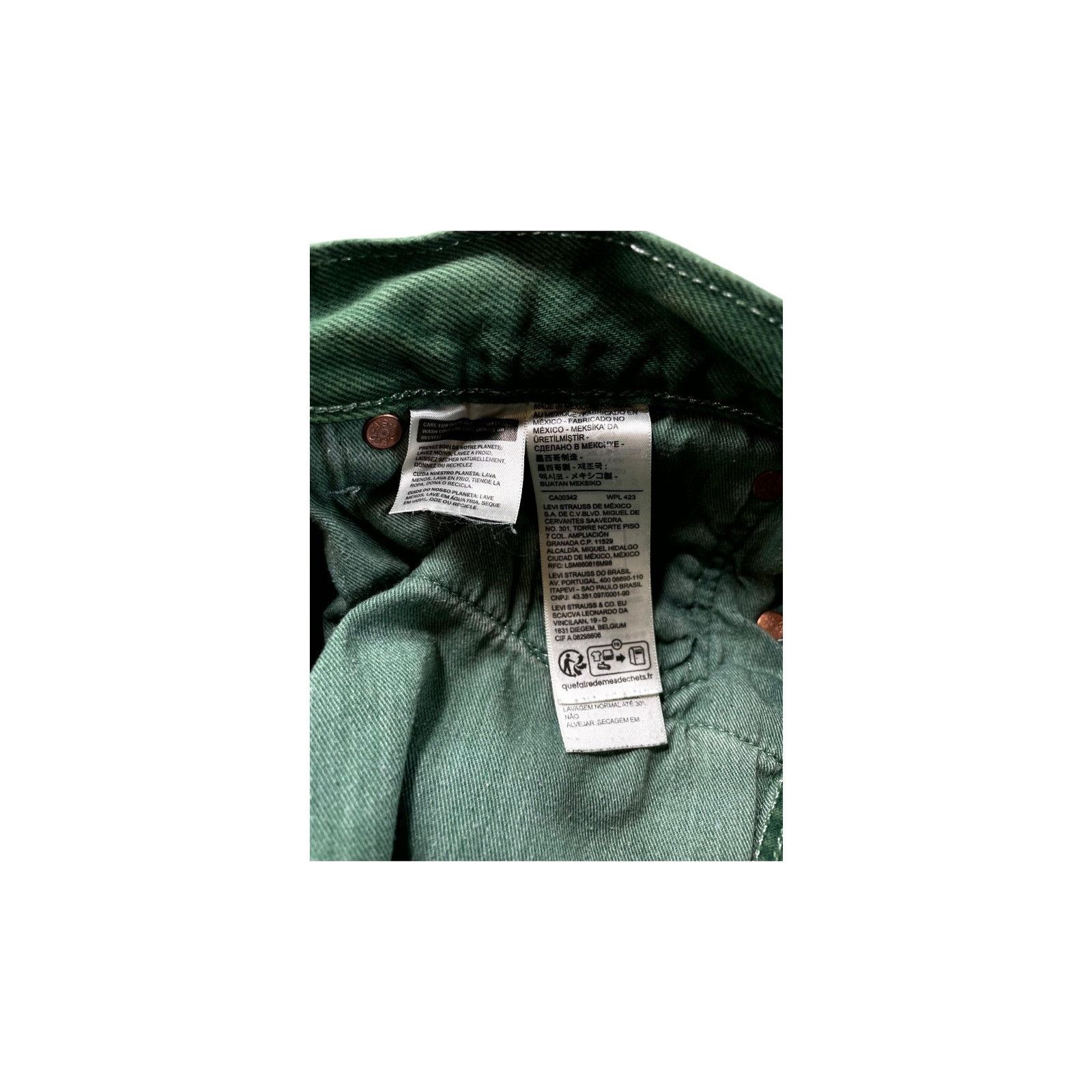 DENIM TEARS Denim Tears Plain Green Jeans Size US 30 / EU 46 - 5 Thumbnail