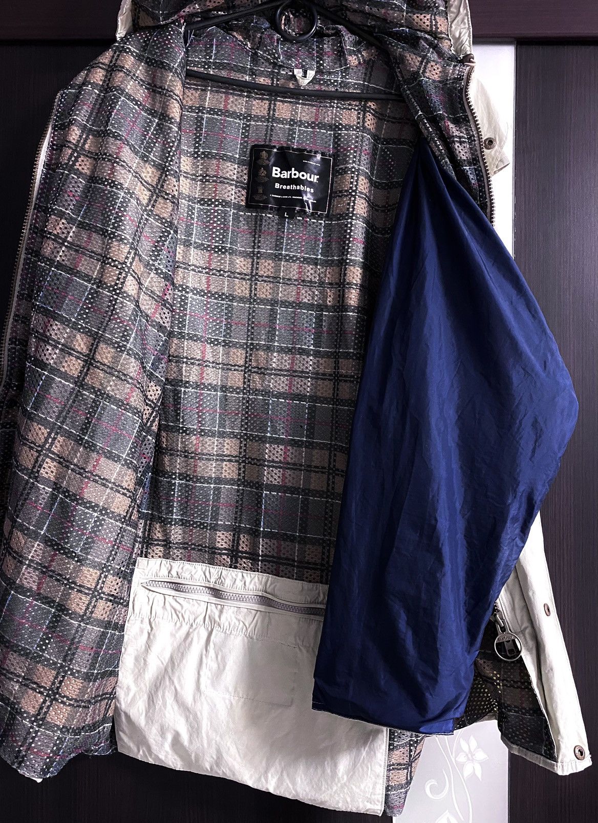 Barbour Barbour Durham Stowaway Waterproof Breathables Jacket Size US L / EU 52-54 / 3 - 22 Thumbnail