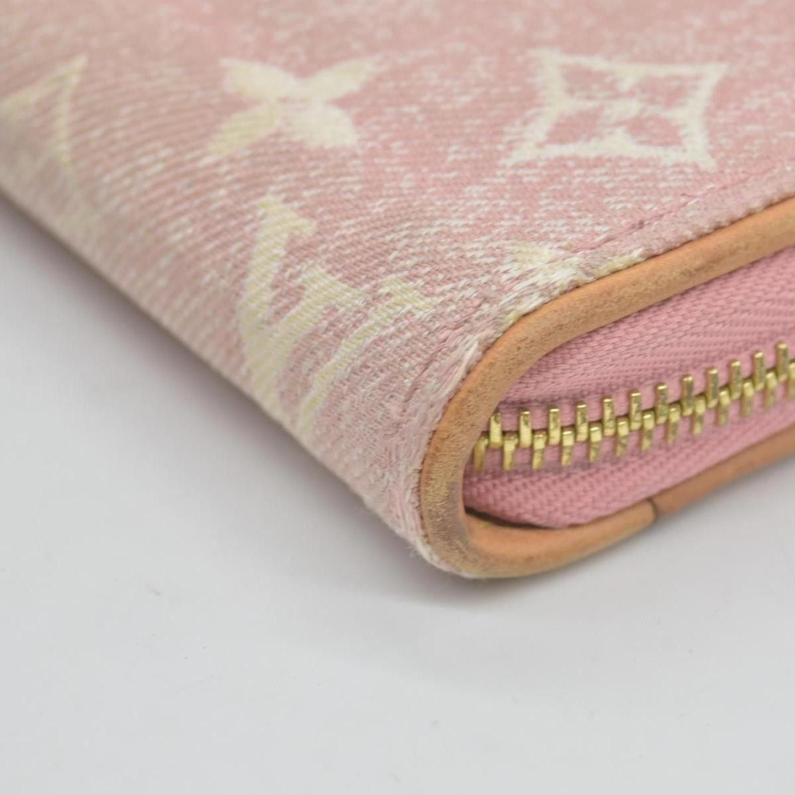 Louis Vuitton $1060 Louis Vuitton Denim Monogram Jacquard Zippy Wallet Size ONE SIZE - 11 Thumbnail