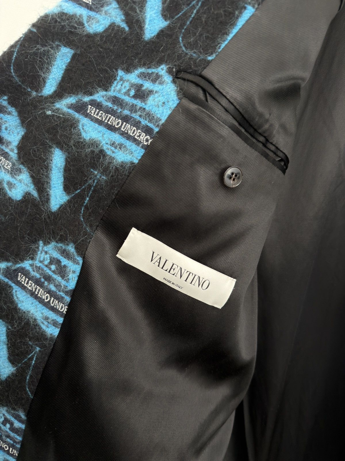 Undercover × Valentino Mohair Double-Breasted UFO Long Coat Size US M / EU 48-50 / 2 - 8 Thumbnail