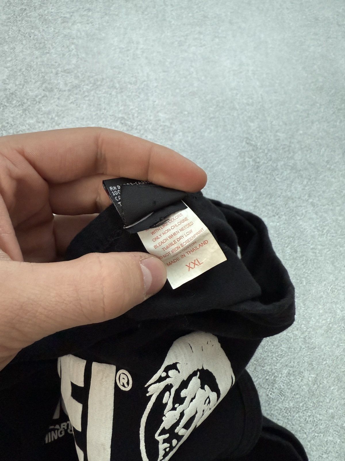 Diesel Vintage Diesel Sleeveless T-Shirt Big Logo Black Y2K Japan Size US XXL / EU 58 / 5 - 7 Thumbnail