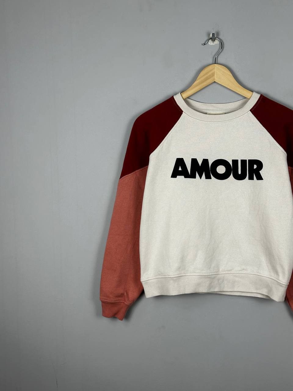 Sezane Sezane Amour Oversized Cotton Sweatshirt Size XS / US 0-2 / IT 36-38 - 2 Thumbnail
