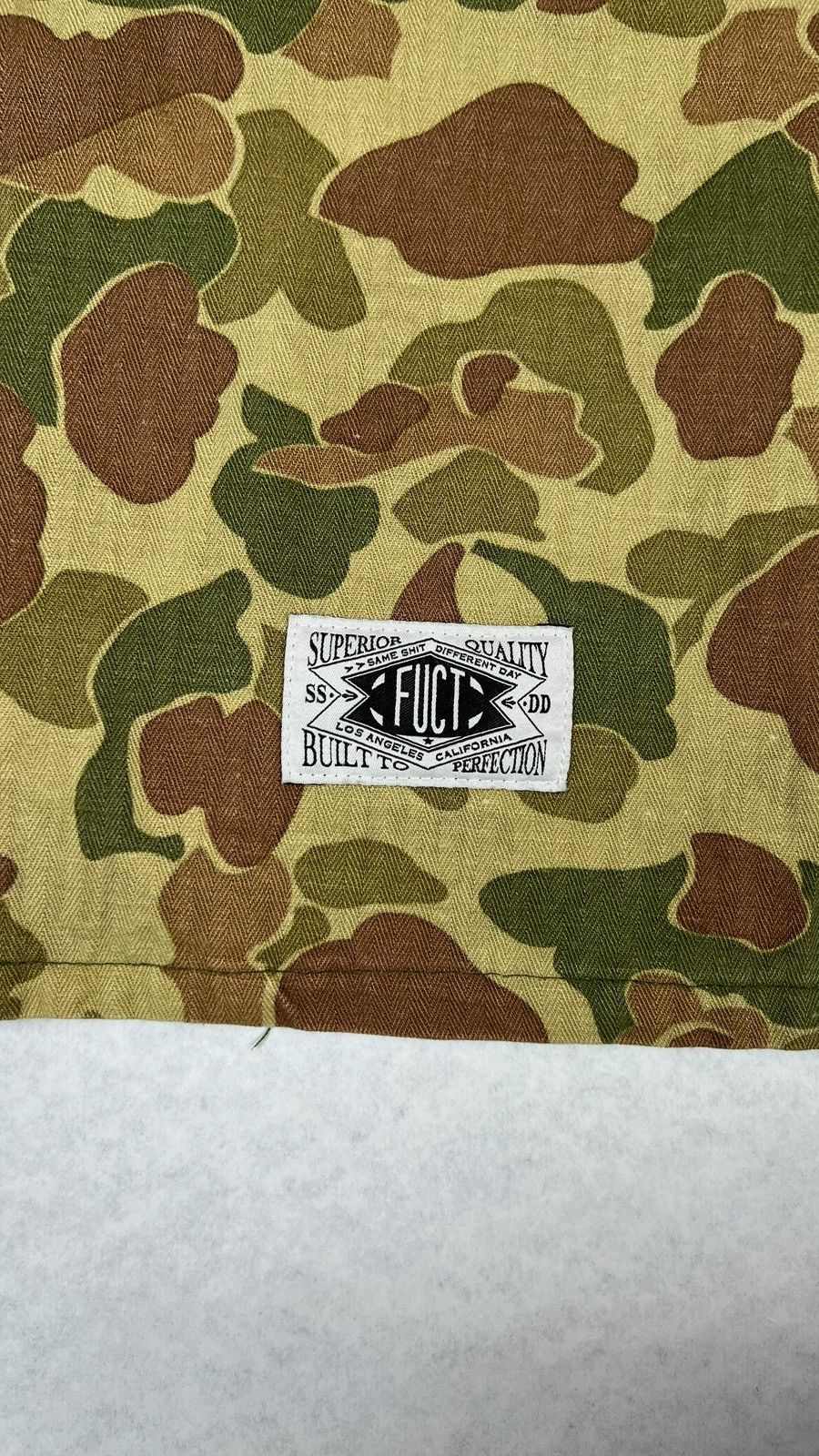 FUCT Fuct Camo Button Up Shirt Size US S / EU 44-46 / 1 - 12 Thumbnail