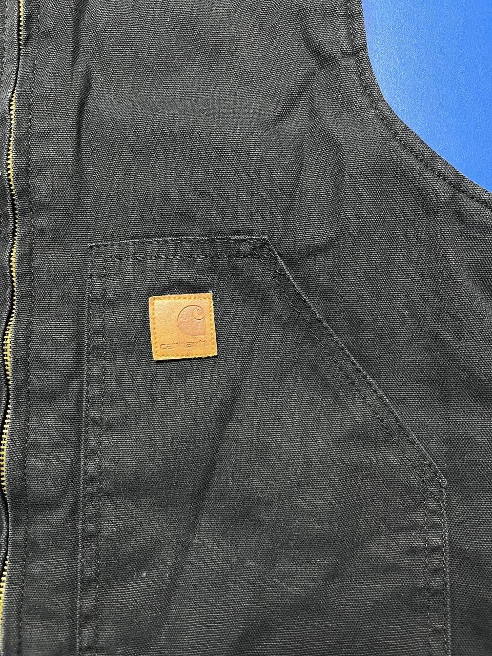 Carhartt Carhartt Sandstone Duck Vest Black Quilt Lined Women’s S Size S / US 4 / IT 40 - 5 Thumbnail