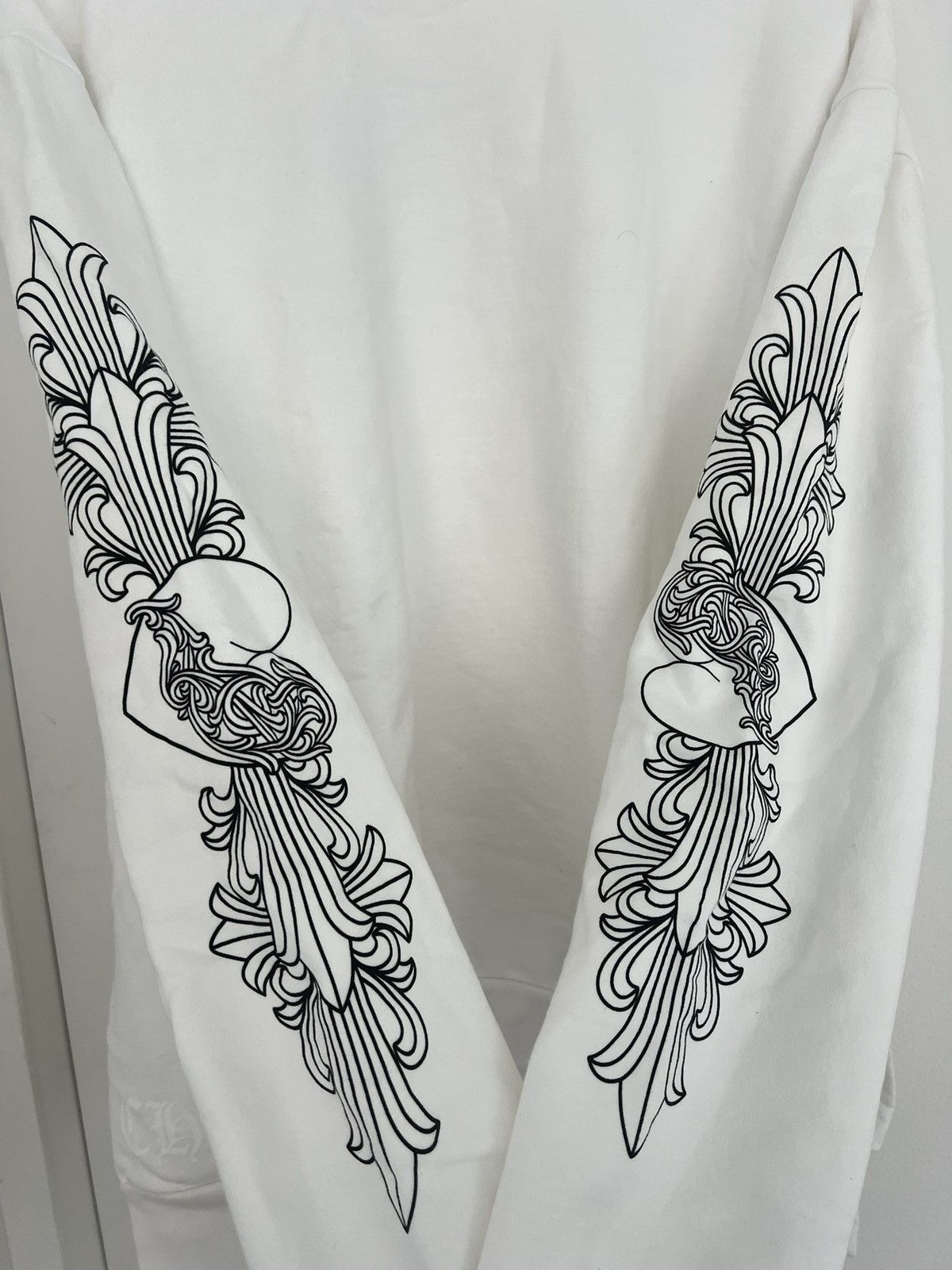 Chrome Hearts Chrome Hearts Love You Crewneck Size US L / EU 52-54 / 3 - 2 Thumbnail