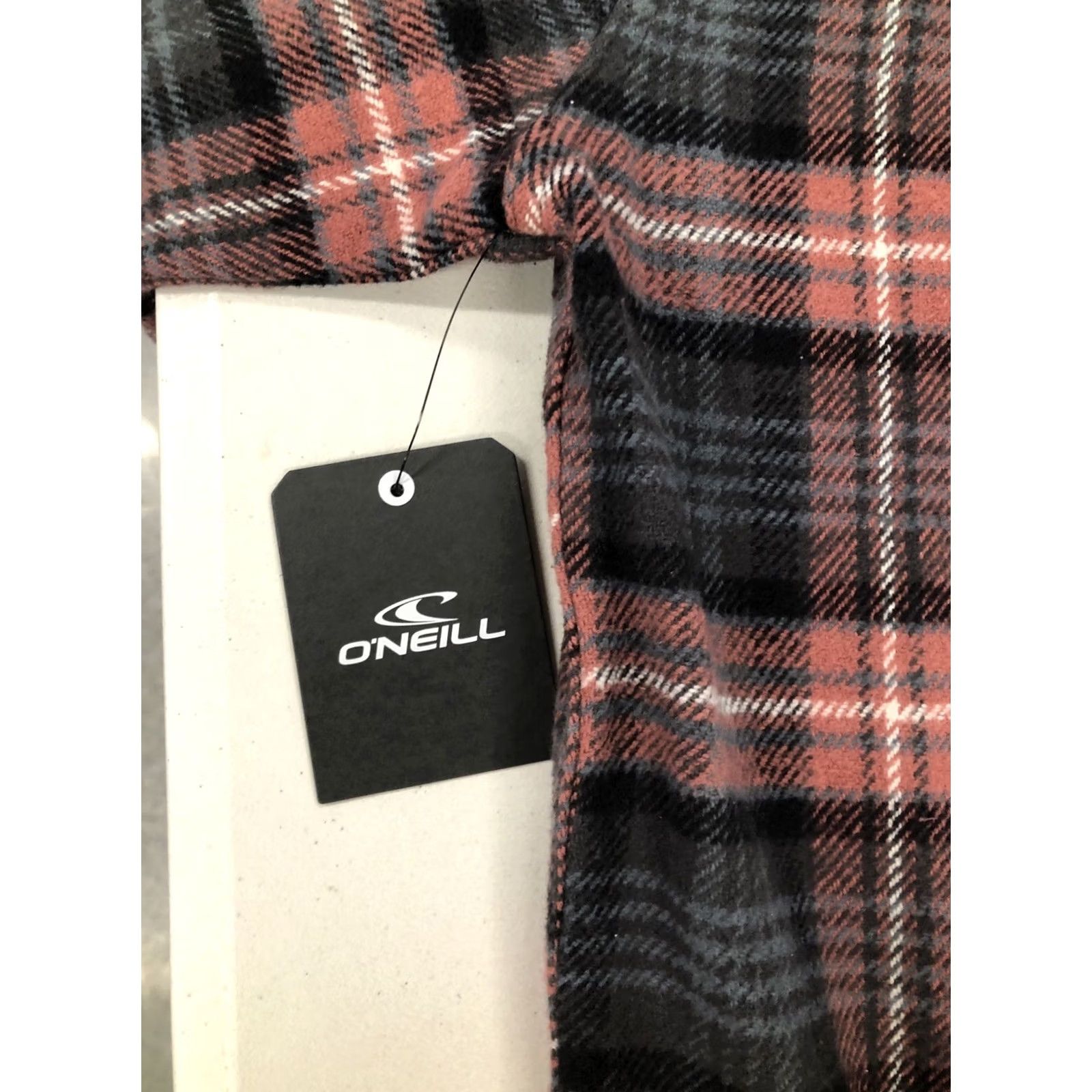 O'Neill O’NEILL Clayton Flannel Hoodie Shirt Men’s Small Multicolor Plaid Long Sleeve Button Up NWT Heavyweight Pockets UV Protection Skate Surf Size US S / EU 44-46 / 1 - 7 Thumbnail