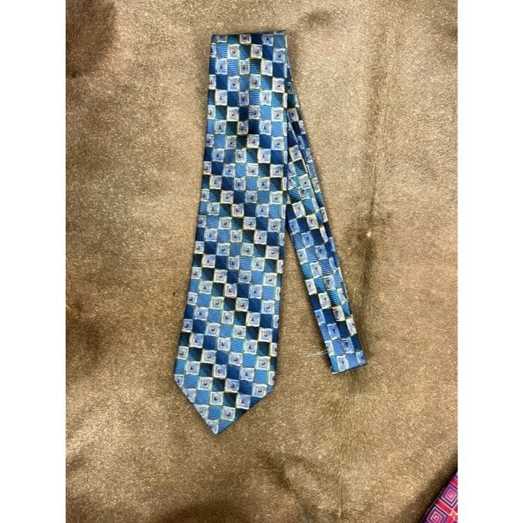 Ermenegildo Zegna Ermenegildo Zegna Gradient Silk Tie Diagonal Stripe Made in Size ONE SIZE - 3 Thumbnail