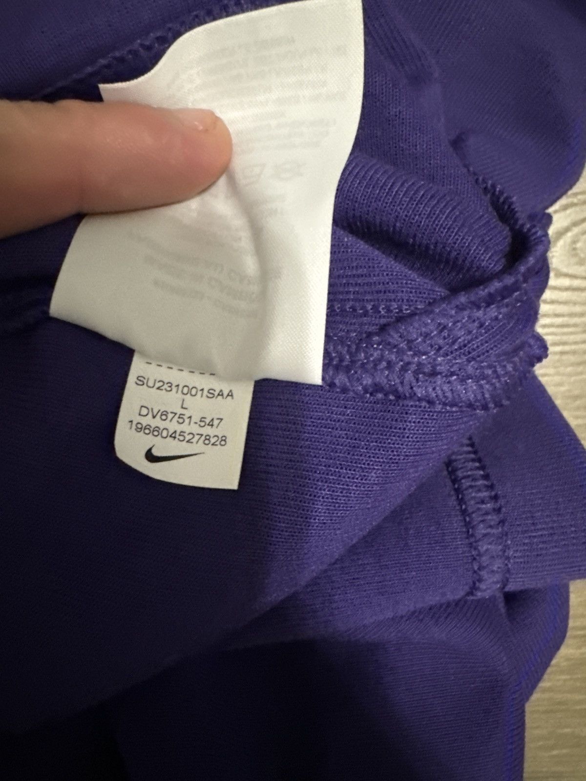 Nike Jeremy Roach worn Nike Duke Quarterzip Size US L / EU 52-54 / 3 - 8 Thumbnail