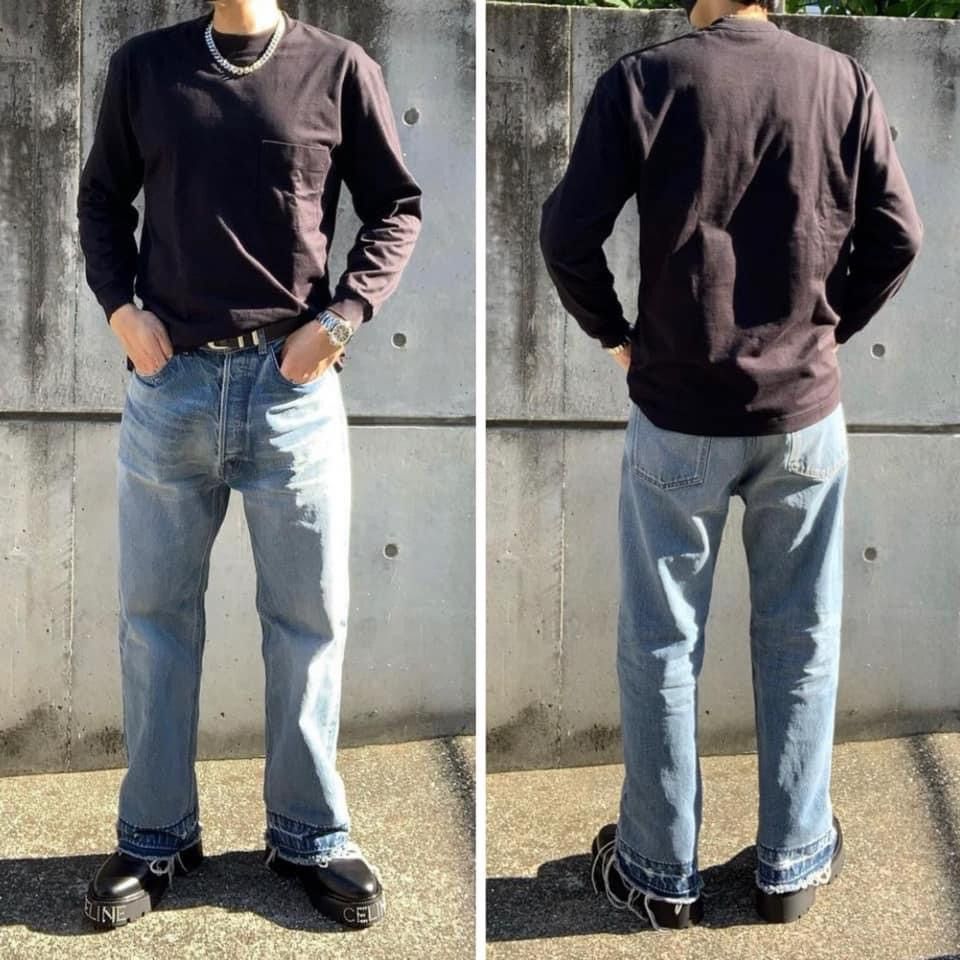 Celine × Hedi Slimane FW22 Zuma Wash Wesley Denim sz28 (fits for sz29/30) Size US 28 / EU 44 - 18 Thumbnail