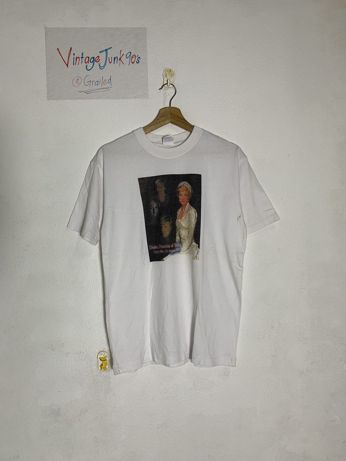 Vintage Vintage Princess Diana t-shirt Size US M / EU 48-50 / 2 - 1 Thumbnail