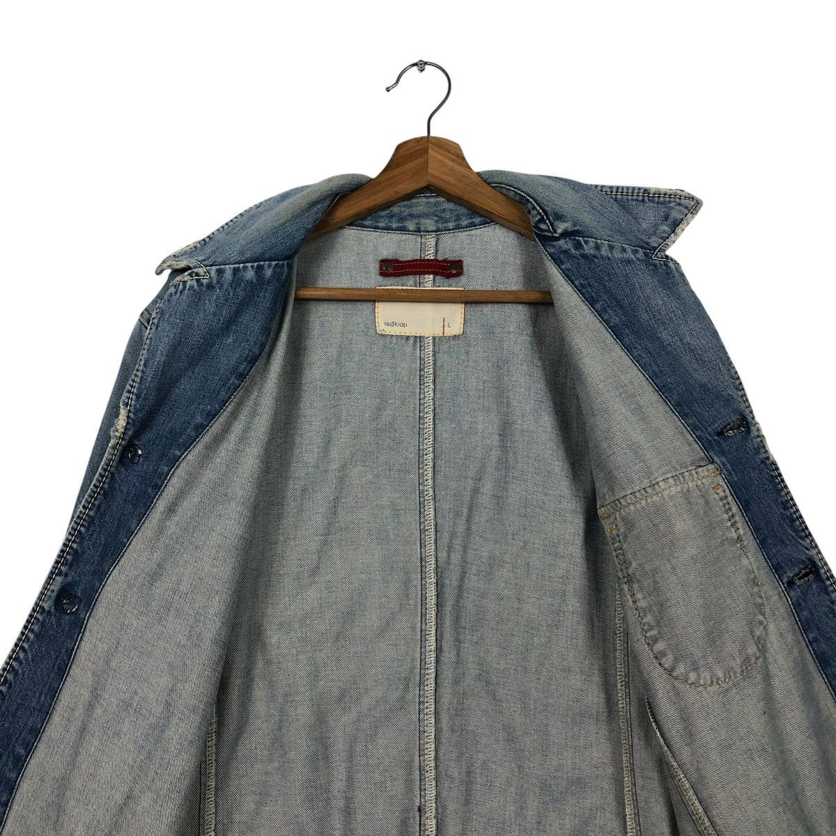 Levi's 🔥VINTAGE CHORE WORKER DENIM JACKET LEVI’S REDLOOP Size US L / EU 52-54 / 3 - 16 Thumbnail