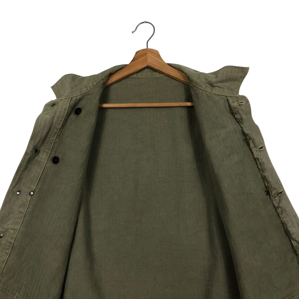 Buzz Rickson's 🔥TRUE VINTAGE REPRODUCTION 1940’s PW44 JACKET USMC HBT USA Size US M / EU 48-50 / 2 - 13 Thumbnail