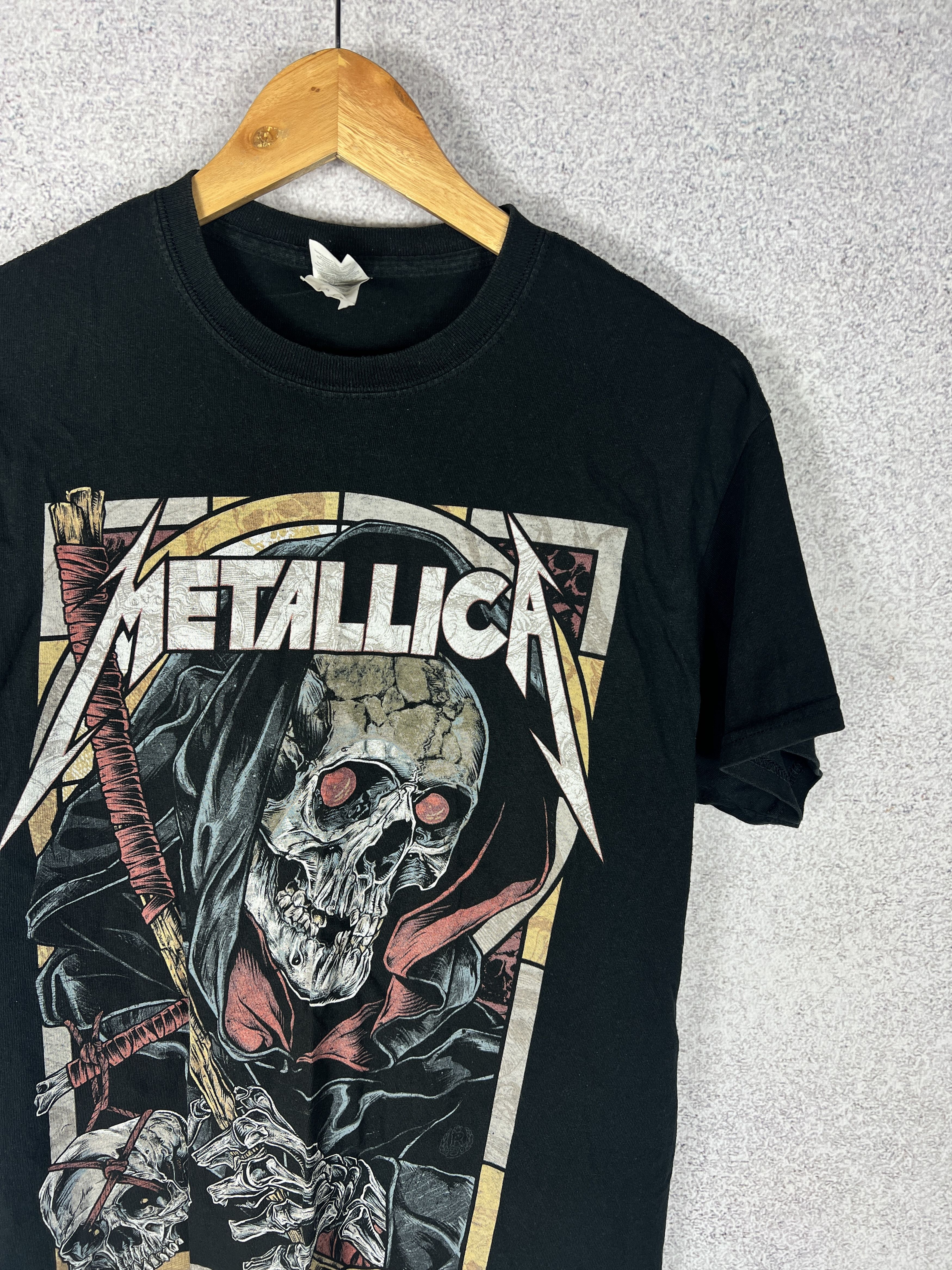 Metallica Metallica Death Reaper T-Shirt Band Tee Size US M / EU 48-50 / 2 - 2 Thumbnail