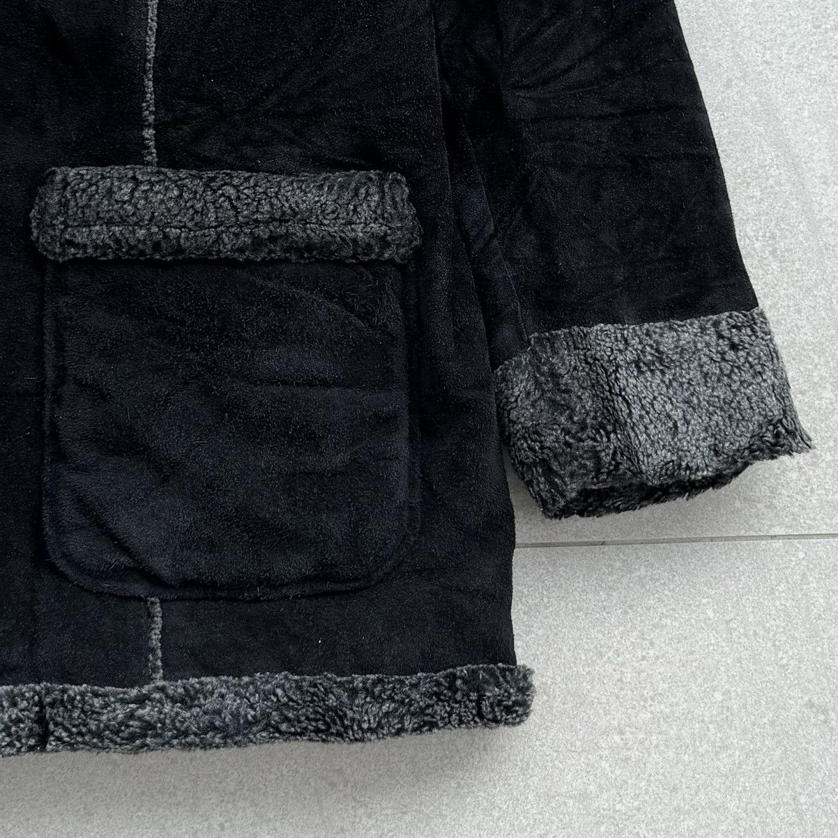 Vintage New Concept Broner Cow Leather Shearling Coat /Jacket Winter Size US M / EU 48-50 / 2 - 5 Thumbnail