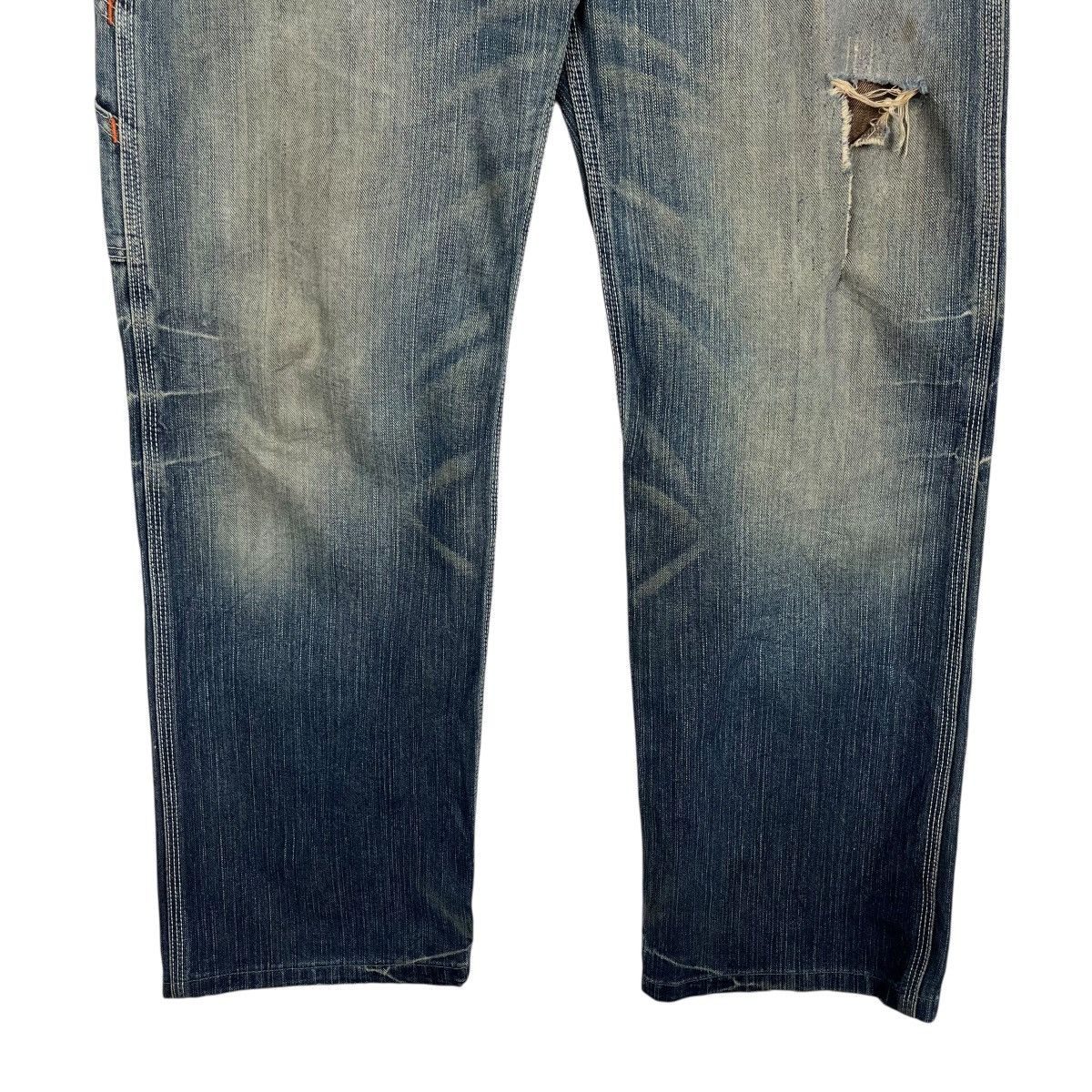 Edwin Vintage Edwin Lot 405 Distressed Denim Jeans Size US 34 / EU 50 - 4 Thumbnail