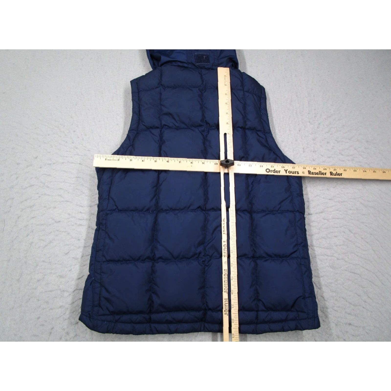 Abercrombie & Fitch VINTAGE Abercrombie & Fitch Down Vest Women Small Blue Full Zip Hooded 90s Retro Size S / US 4 / IT 40 - 5 Thumbnail