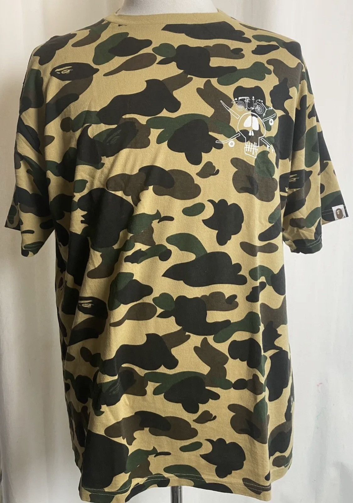 Bape Bape x Stussy 30th Anniversary 1st Camo Tee | Grailed