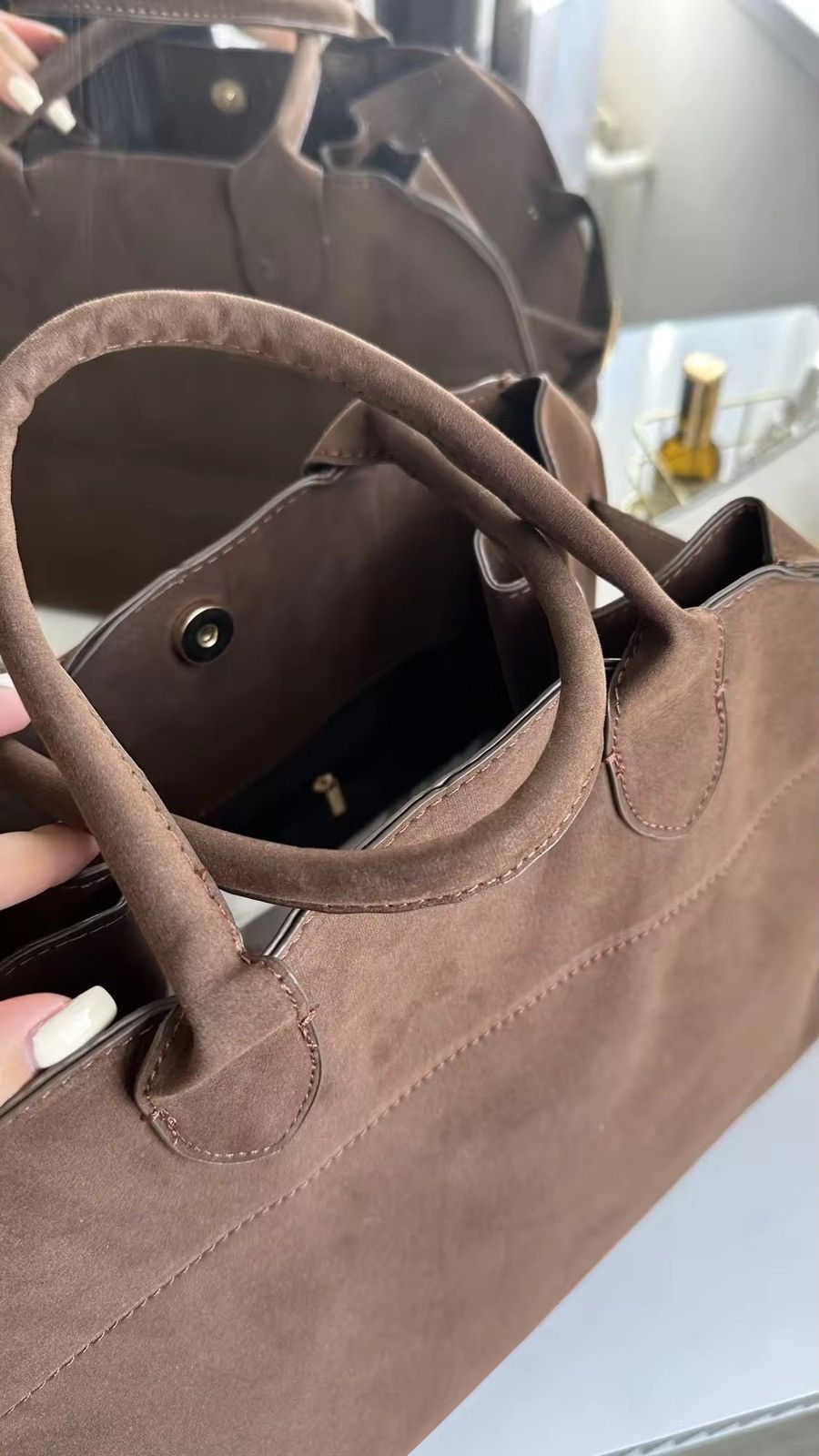 Japanese Brand × Vintage Ladies' Top-handle Bag Size ONE SIZE - 6 Thumbnail