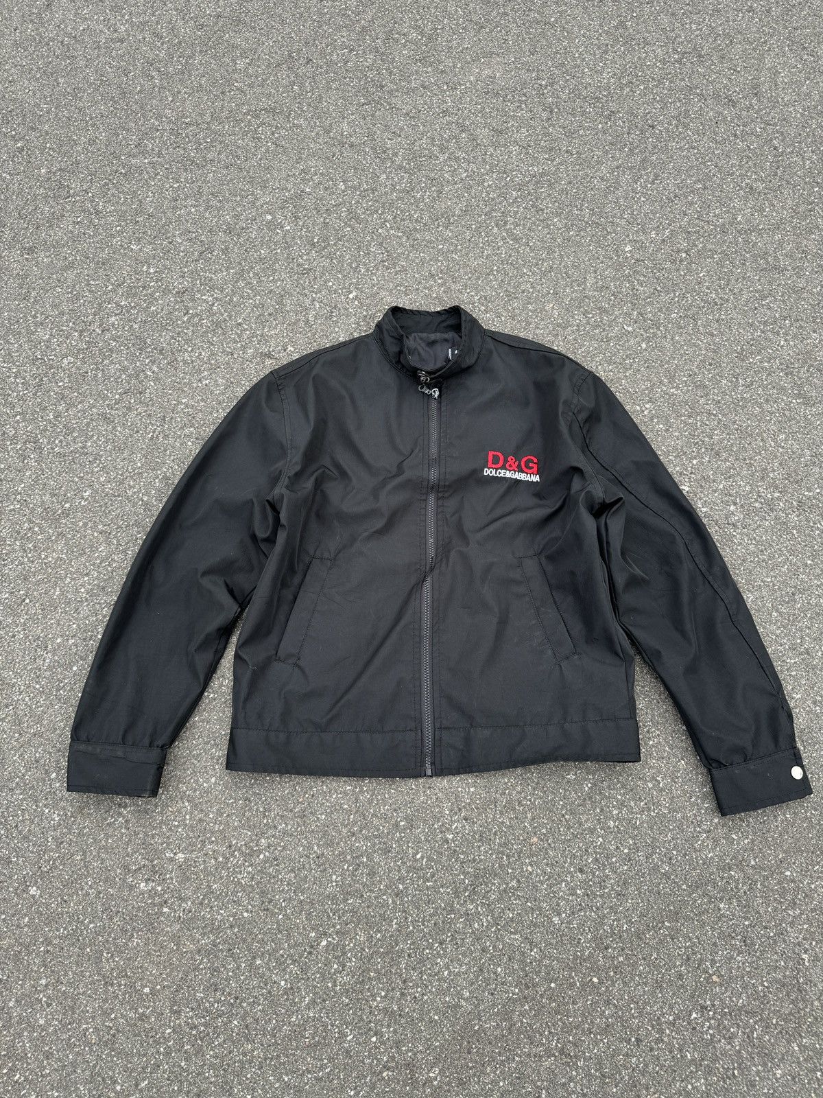 Dolce & Gabbana Dolce & Gabbana Vintage Big Logo Y2K Jacket Size US M / EU 48-50 / 2 - 2 Thumbnail