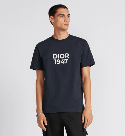 Dior o1w1db10525 413J69 Relaxed-Fit T-Shirt in Black Size US S / EU 44-46 / 1 - 4 Thumbnail