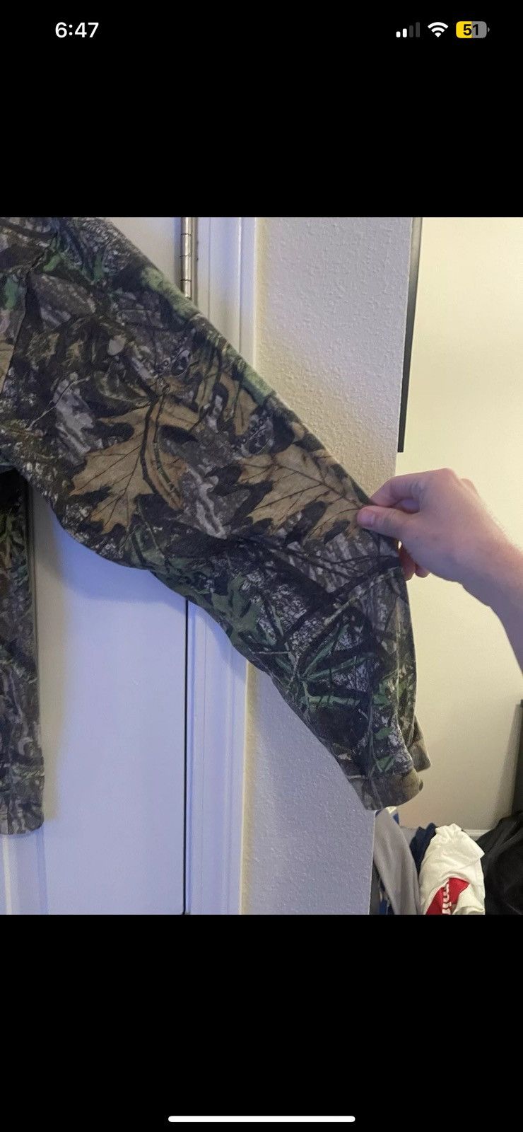 Jerzees × Vintage VTG Jerzees LARGE Mossy Oak Breakup Camo Long Sleeve Size US XL / EU 56 / 4 - 3 Thumbnail