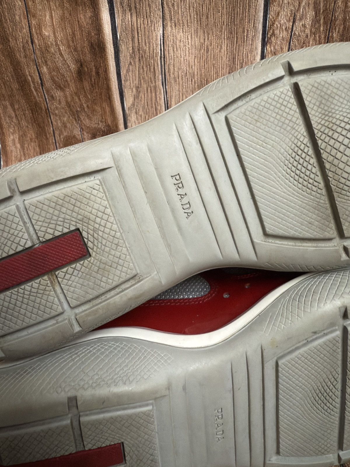 Prada 🔥 patent America cup trainers Size US 5.5 / EU 38 - 14 Thumbnail