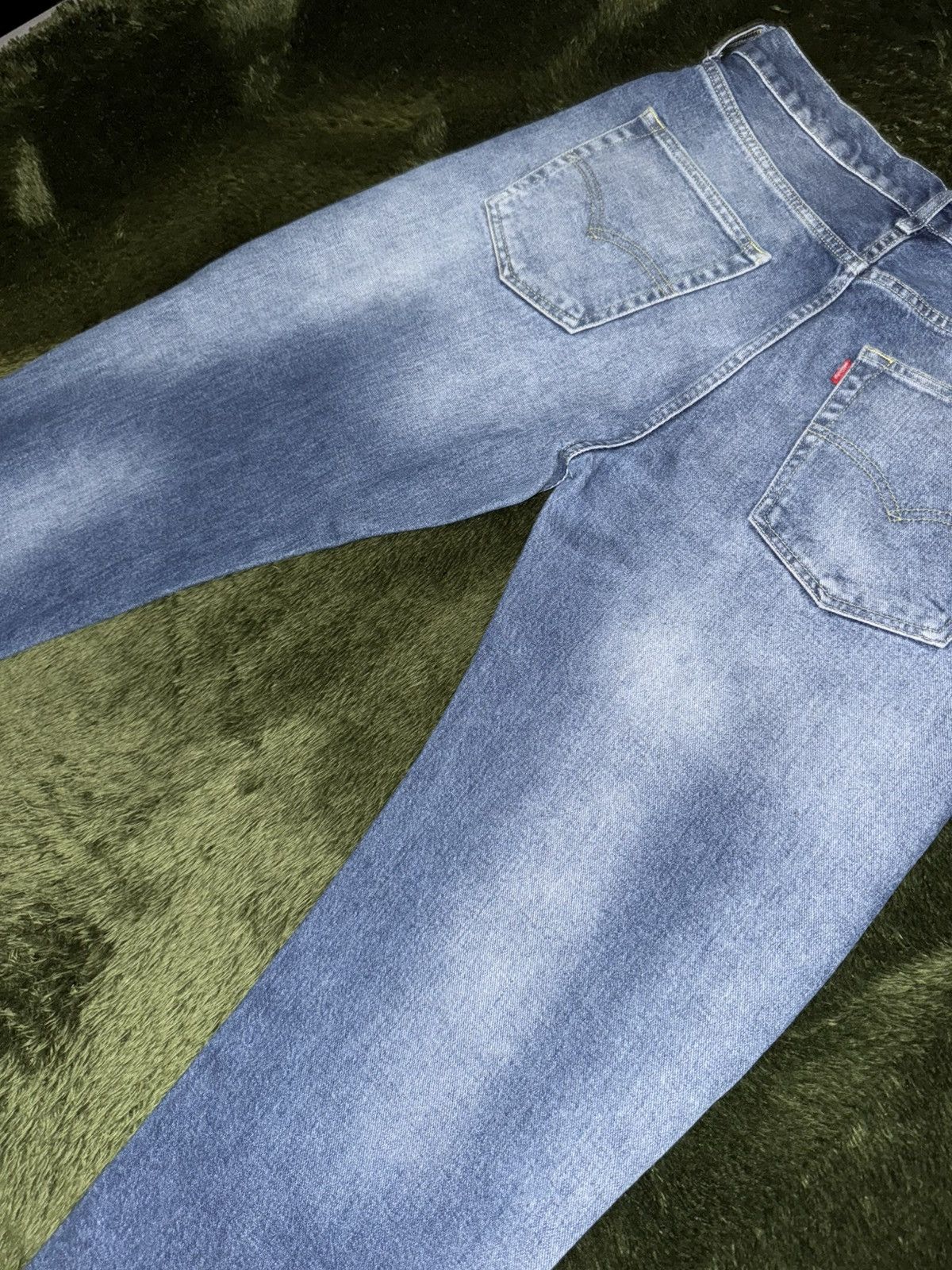 Levi's [W36/L34] Levis 501 USA vintage washed denim pants (shorted) Size US 36 / EU 52 - 9 Thumbnail