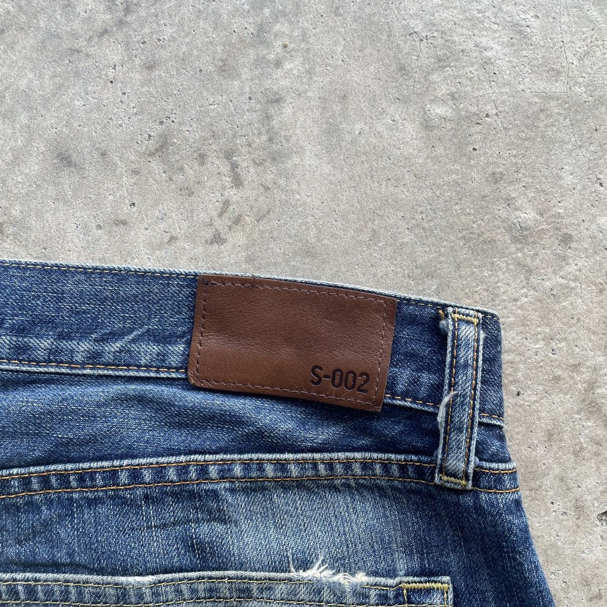 Japanese Brand × Jean × Vintage Vintage Japanese Distressed Rusty Jeans Faded Pants W36x30 Size US 36 / EU 52 - 8 Thumbnail