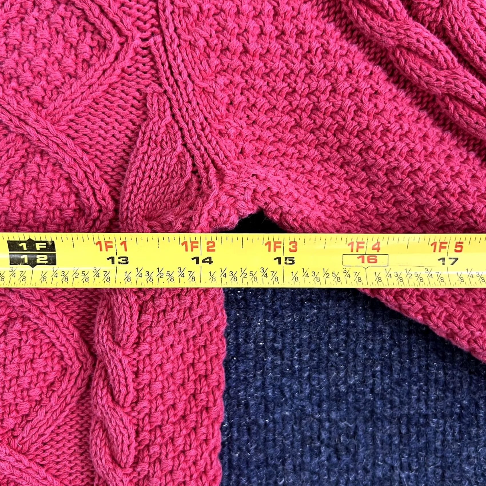 Vintage L.L. Bean Sweater Womens XS Pink Cable Knit Button Shoulder Crewneck Shirt Womens XS Pink Cable Knit Button Shoulder Crewneck Size XS / US 0-2 / IT 36-38 - 5 Thumbnail