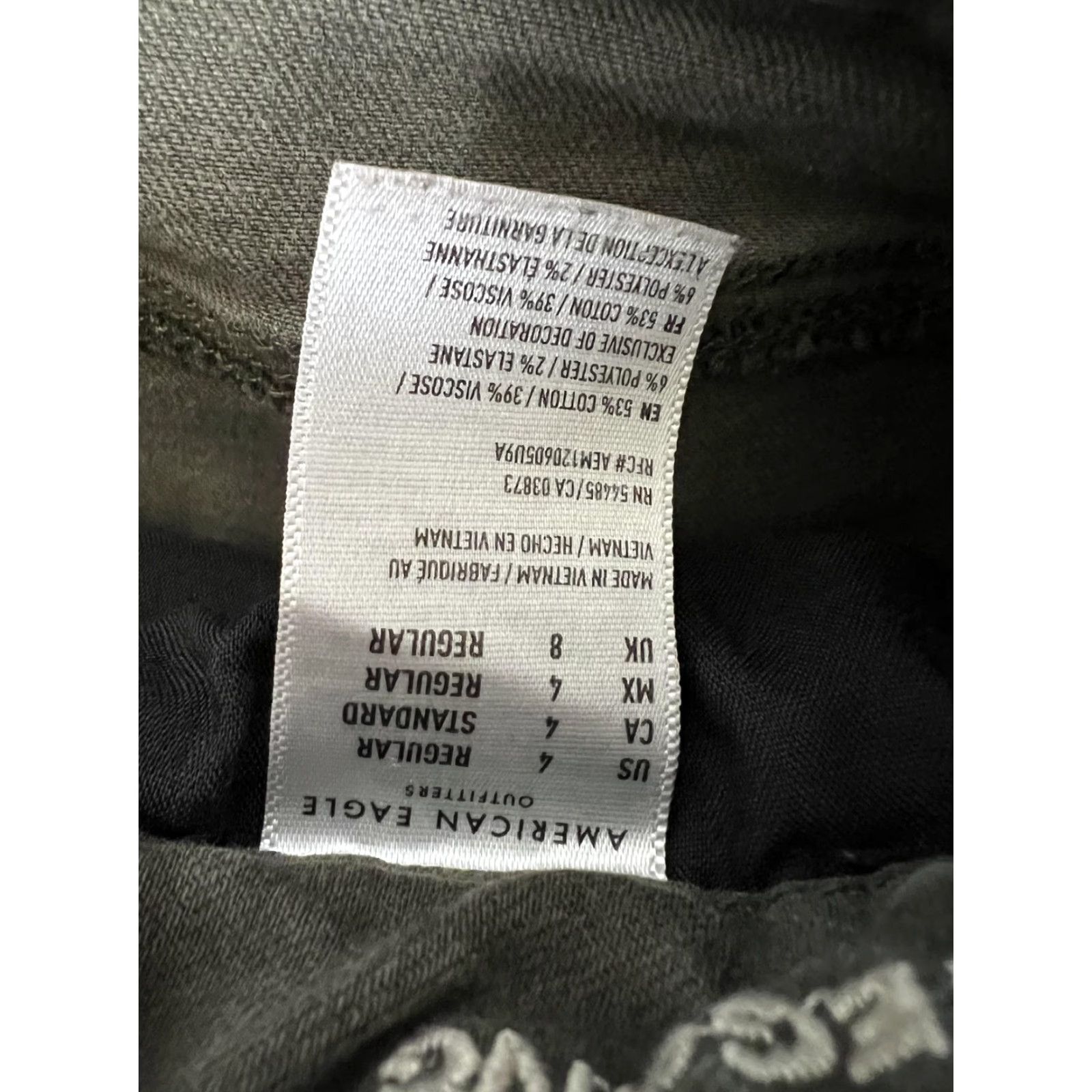 American Eagle Outfitters VINTAGE? No. Size 27" / US 4 / IT 40 - 5 Thumbnail