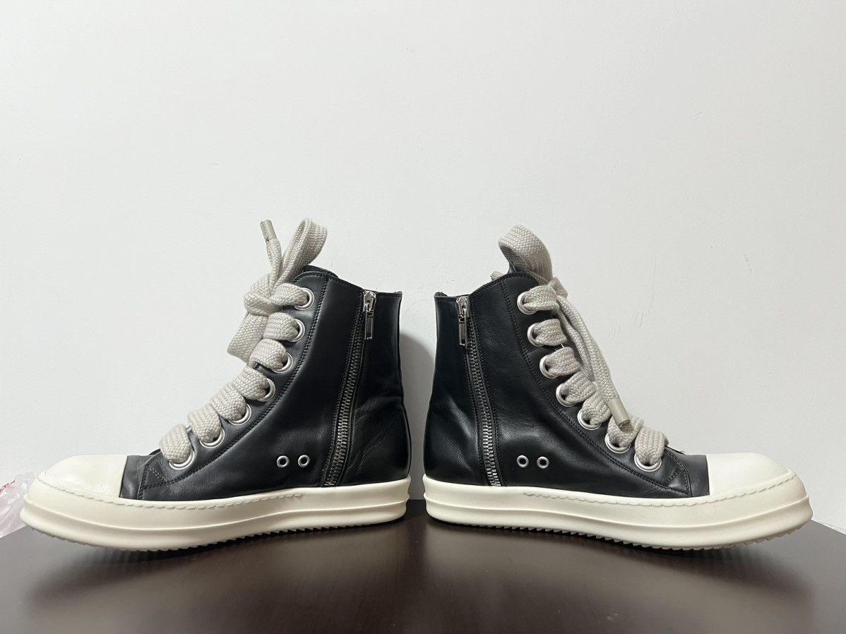 Rick Owens Rick Owens SS23 EDFU Leather Jumbo Laces Sneakers Size US 9 / EU 42 - 7 Thumbnail