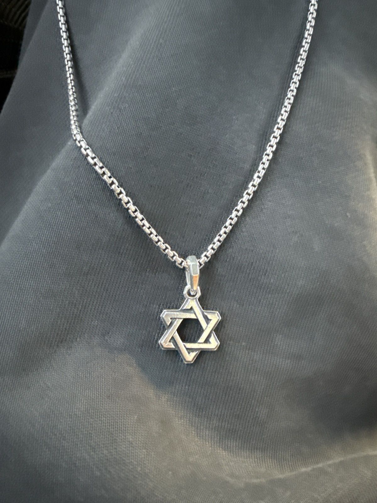 DAVID YURMAN NECKLACE STAR OF DAVID
