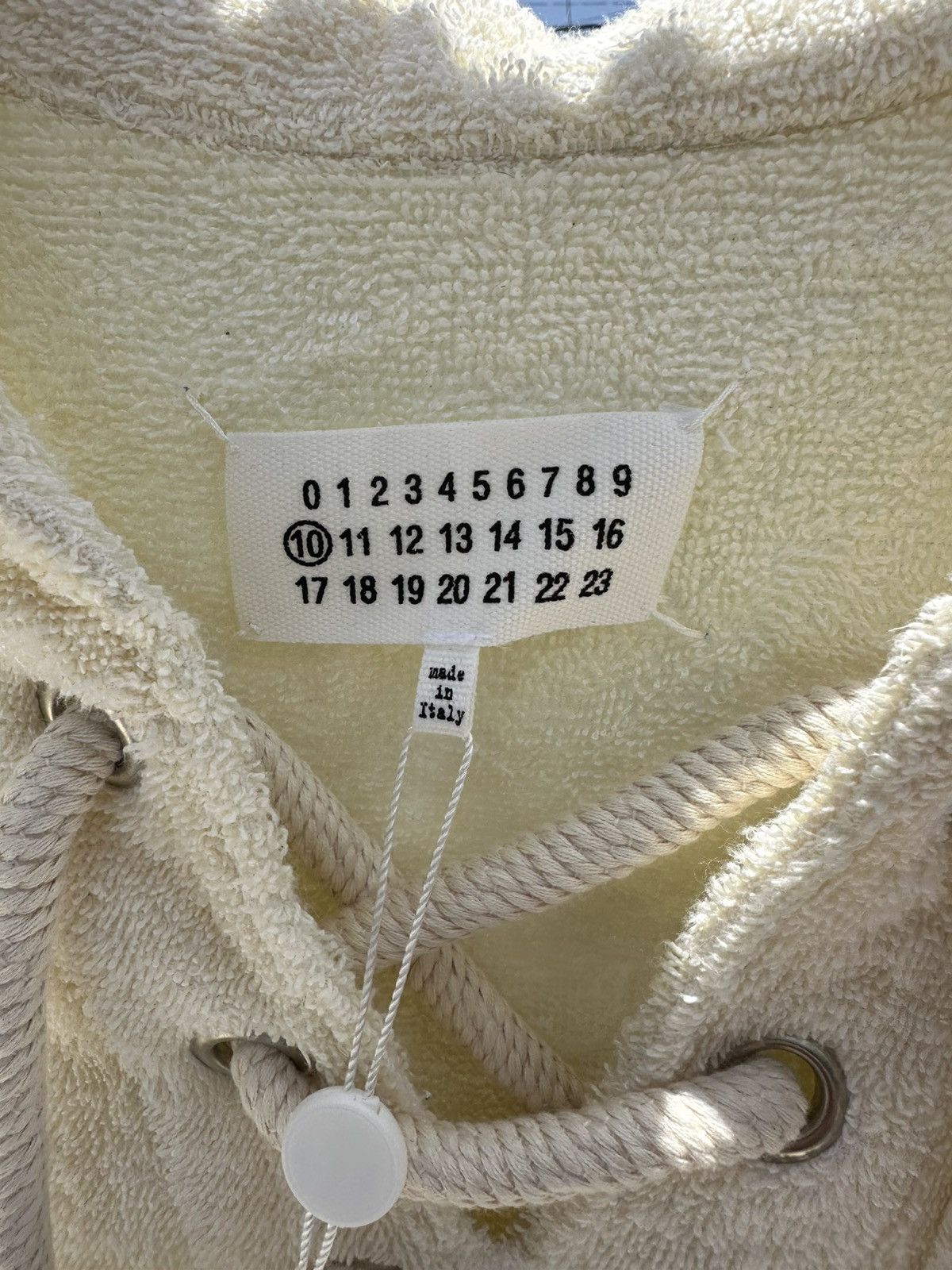 Maison Margiela Maison Margiela SS23 Terry Knit Polo Small Size US S / EU 44-46 / 1 - 3 Thumbnail