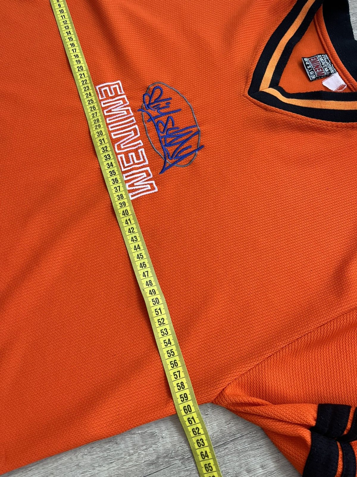 Eminem × Vintage Eminem Design T-Shirt Orange Unisex Size L Size US L / EU 52-54 / 3 - 10 Thumbnail