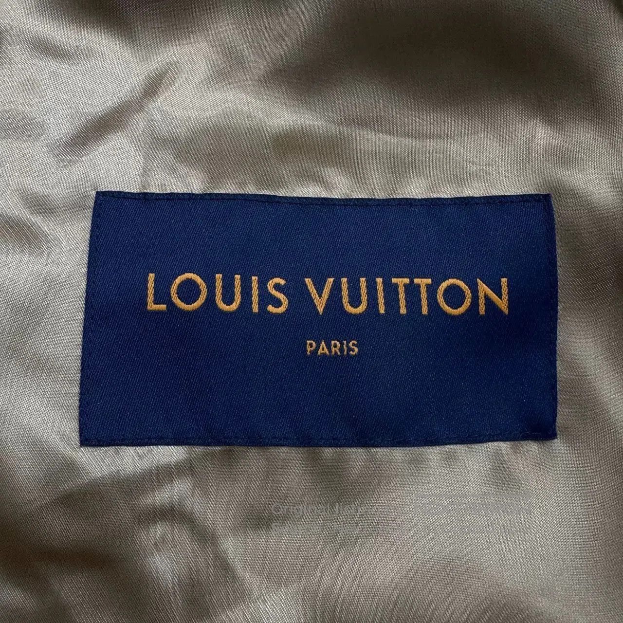Louis Vuitton louis vuitton suede wool embroidered logo jacket. Size US XXL / EU 58 / 5 - 3 Thumbnail