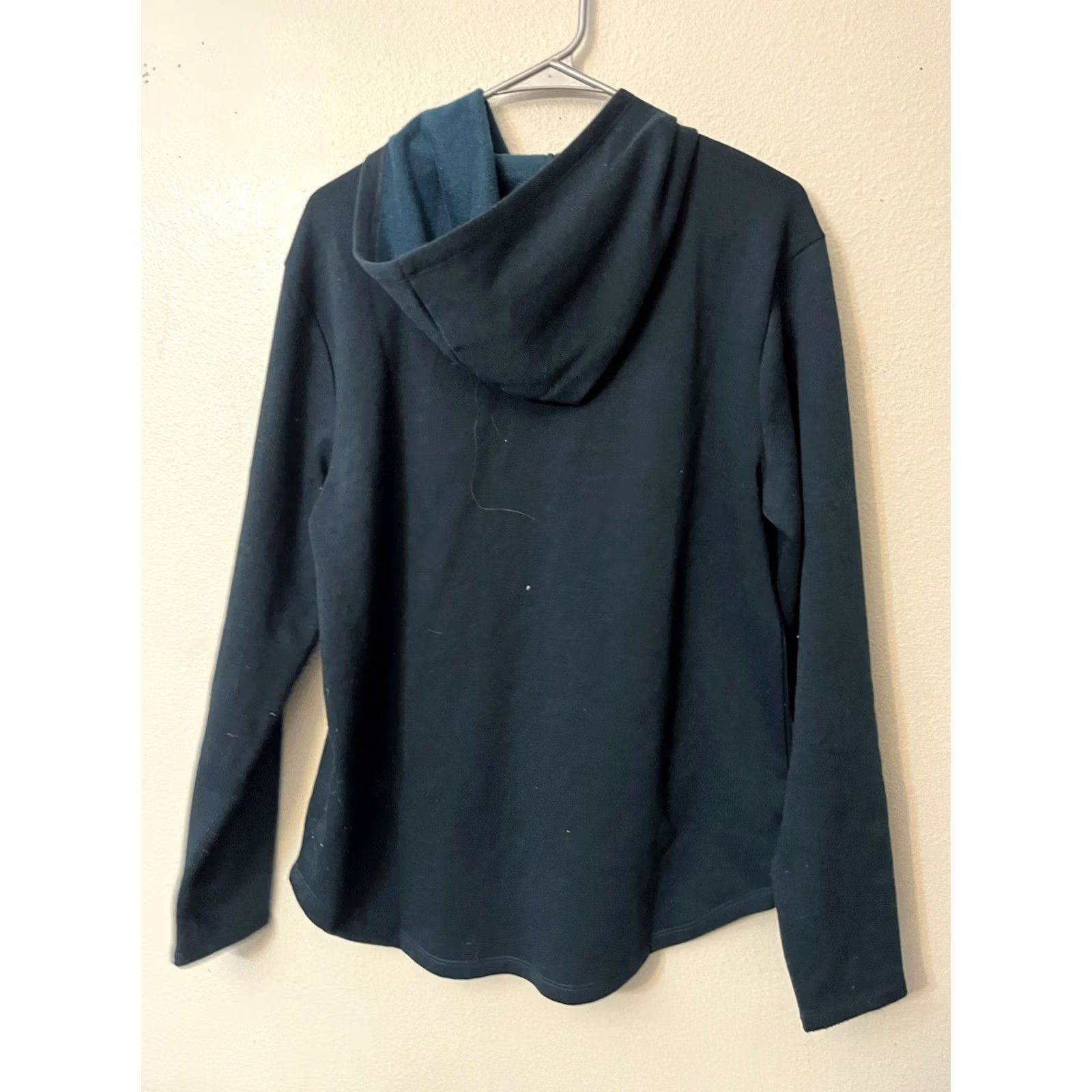 Vintage RBX Hoodie Women's Active Pullover Long Sleeve Sweatshirt teal Green medium Size M / US 6-8 / IT 42-44 - 3 Thumbnail