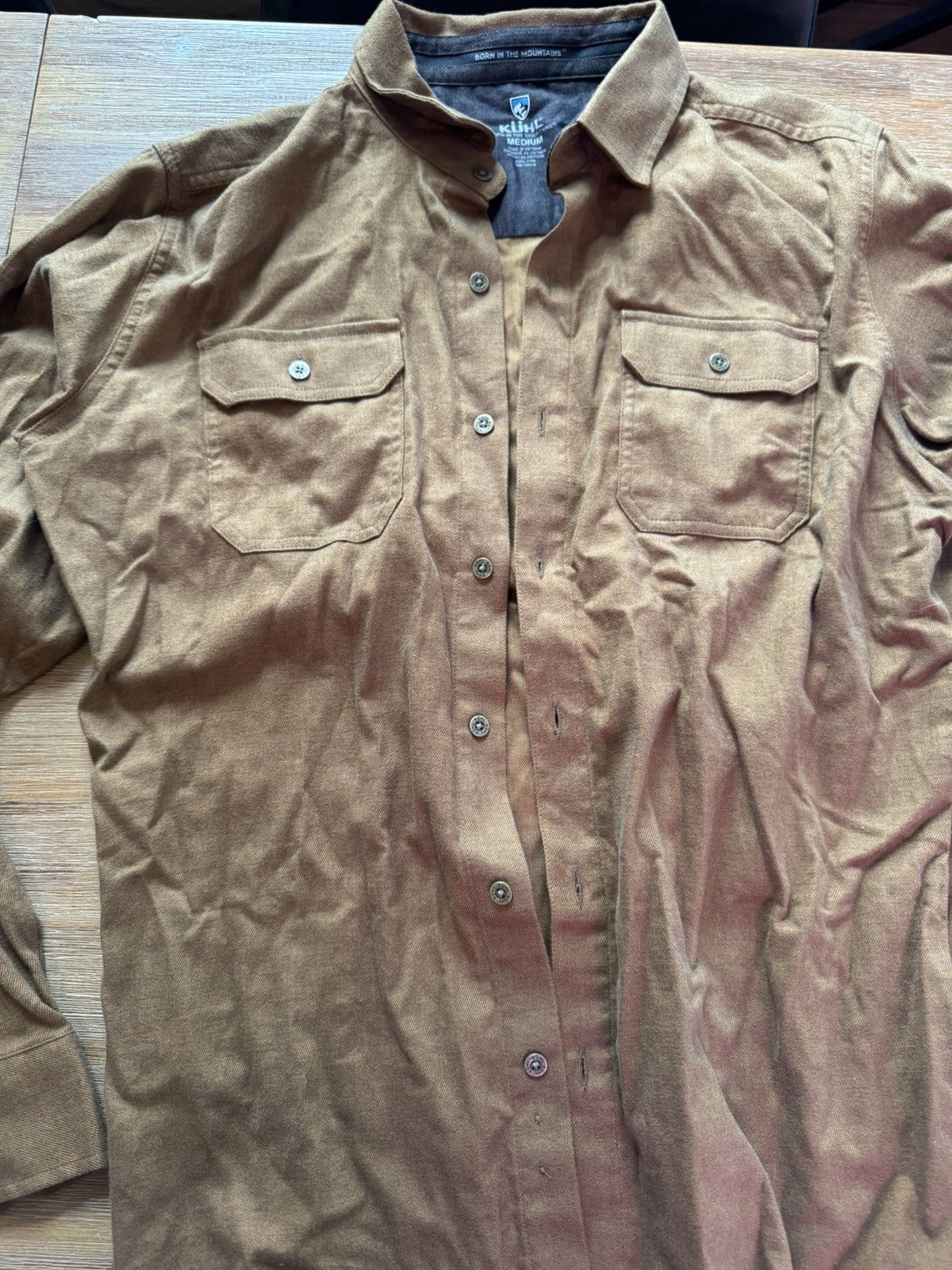 Kuhl Kuhl brown button up Size US M / EU 48-50 / 2 - 3 Thumbnail