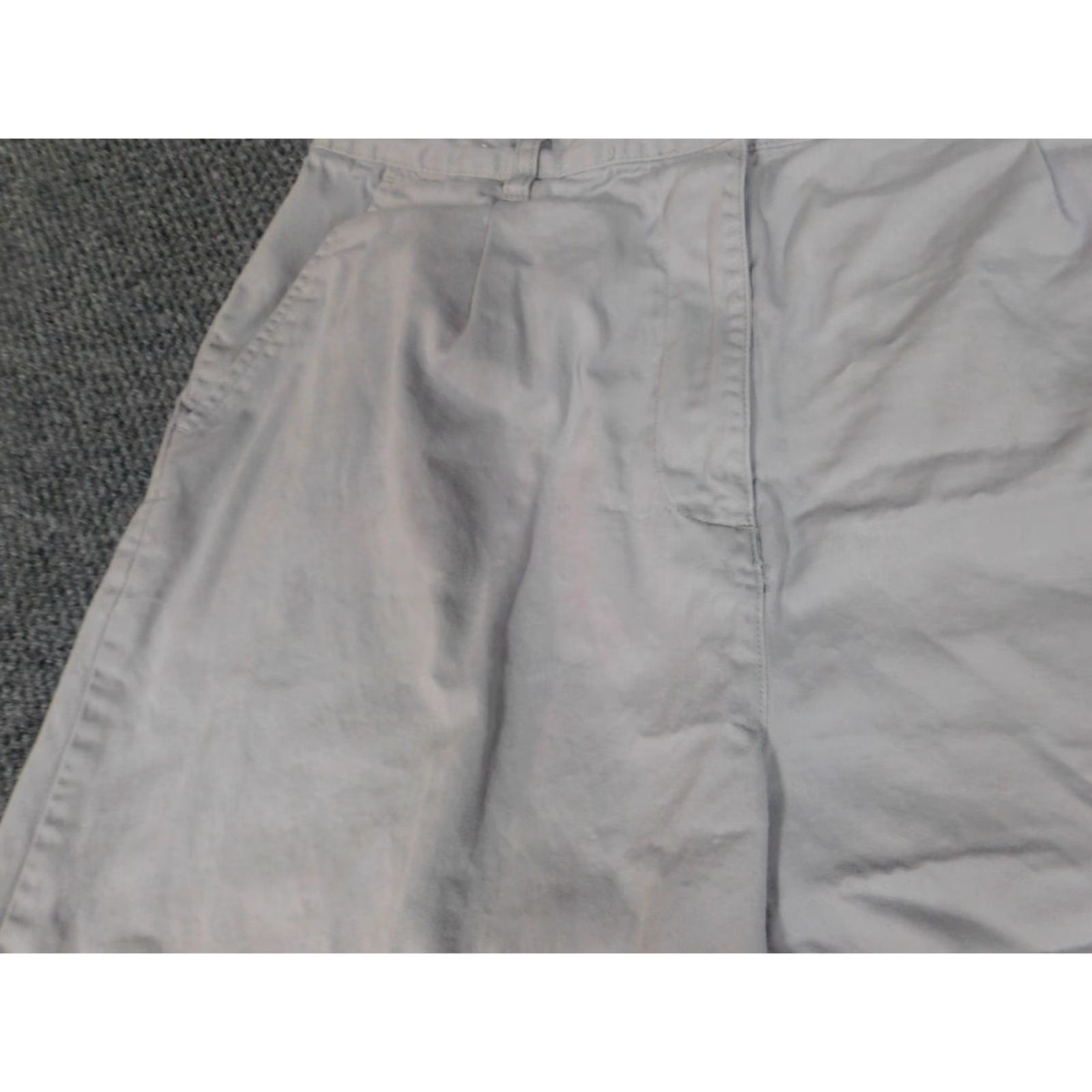 Bill Blass Bill Blass Womens Shorts 14 Chino Purple Flat Front Zip Casual Summer Classic Stretch Mens? Womens Size 24" / US 00 / IT 34 - 4 Thumbnail