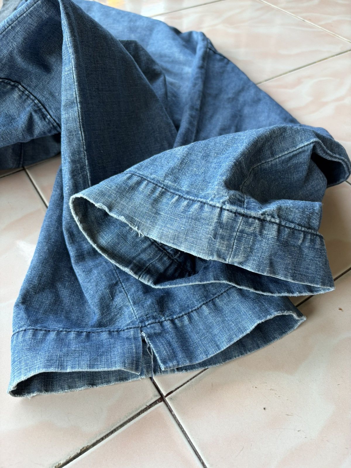 Japanese Brand Tumugu Denim Pant Size US 30 / EU 46 - 8 Thumbnail