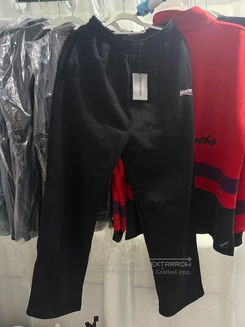 Balenciaga Balenciaga Coke Embroidery Wide-Leg Sweatpants XS. Size US 26 / EU 42 - 1 Thumbnail